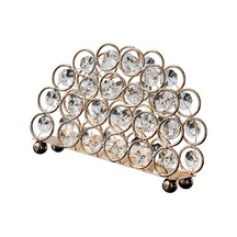 Suntek Peçete Dispenseri Benzersiz Ayaklı Mendil Tutucusu Altın