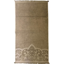 Maxstyle Alara Jakarlı 50x90cm Havlu Kahve Kahve