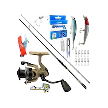 Okuma Outrax 4000 274cm 8-42gr Zen Pro Rapala Maket Balık Spin Olta Takımı Seti
