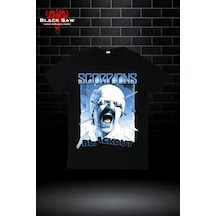 Flood Of Style Scorpions Blackout Rock Kodsiyahsaw Siyah