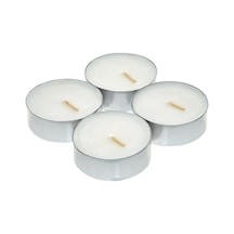 Tealight Mum Beyaz Yuvarlak 10 Adet