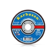Karbosan Flap Disk 115 Zr 40 Kum Zirkonyum (10 ADET)