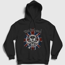 Presmono Unisex United Kingdom Motörhead Kapüşonlu Sweatshirt Siyah