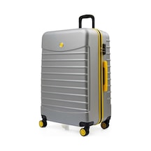 Büyük Boy Valiz 4x2 Teker Gri 1168 Gri