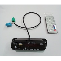Megan Clio Kango 2 Cd Çalar Teyp için Aux Usb Bluetooth Mp3 Modül 50 Cm