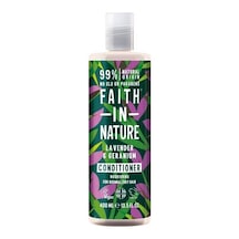 Faith in Nature %99 Doğal Lavanta & Sardunya Normal & Kuruya Dönük Saçlar İçin Saç Bakım Kremi 400 ML