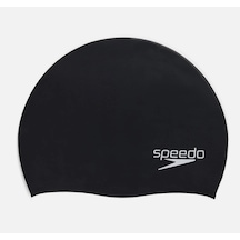 Speedo Biofuse Silikon Uzun Saç Çocuk Yüzme Bonesi 8-7751053001 Siyah