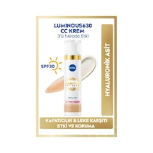 Luminous630 Koyu Leke Karşıtı CC Yüz Kremi SPF30 40 ML