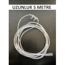 Nazal Oksijen Kanülü Yetişkin Uzunluk 5 Metre 1 Adet
