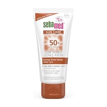Sebamed Sun Care Spf 50+ Uva/uvb Filtresi Ve E Vitamini Üçlü Yüksek Koruma Çok Yönlü Güneş Kremi 50 Ml