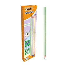 Ayrex Bıc Evolution Pastel Kurşun Kalem, 12'li Kutu, Kıymık Oluşturmaz, Çiğnemeye Karşı Dayanıklı, Kolay Açı Genel