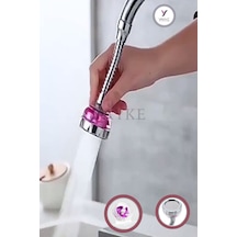 Yayke Pervaneli Flex Su Tasarruflu Mutfak Lavabo Musluk Başlığı