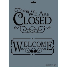 Rich New Seri N-280 Stencil 35X25 Cm