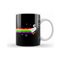 Honk Goose Nyan Cat Kupa Bardak Porselen Karışık