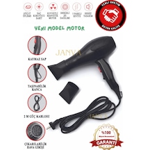 Turbo W-4200 Professional Ac Motor Saç Kurutma Fön Makinesi + 2 Fön Başlığı