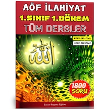 Aöf İlahiyat 1. Sınıf 1. Dönem Tüm Dersler Kitabı