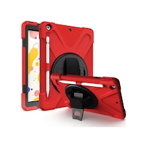Newface Apple iPad Uyumlu 5 Air 9.7 Kılıf Amazing Tablet Kapak - Kırmızı