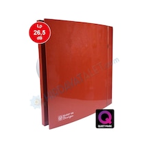 Soler&Palau Silent 100 Cz Design Kırmızı Aksiyel Fan