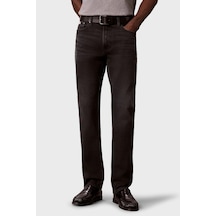 Calvin Klein Pamuklu Slim Fit Orta Bel Dar Paça Jeans Lv04rh706g7zw Erkek Kot Pantolon Lv04rh706g 7zw Siyah