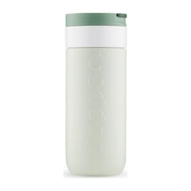 Dopper Travel Mug Yalıtımlı Termos Bardak 400 Ml - Orman Yeşili Açık Yeşil / Beyaz