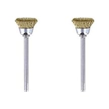 536 Pirinç Fırça, Altın, Bronz Ve Bakır Temizleme, 13 Mm, 2&apos Li