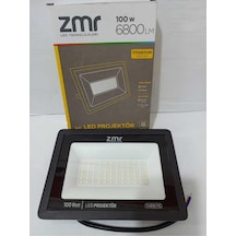Zmr Zmr312s65 Led Projektör 100 Watt Ultra Slim Kasa 220v 6500k Beyaz Işık
