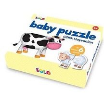 Bebekler İçin Puzzle Çiftlik Hayvanları