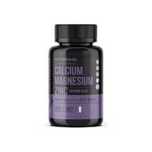 Nutriking Calcium Magnesium Zinc + Vitamin D3 & K2 60 Kapsül Kemik & Bağışıklık Desteği
