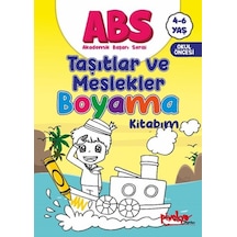 Abs 4-6 Yaş Taşıtlar Ve Meslekler Kitabım - Yqbx-645721