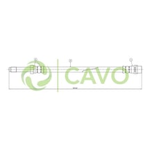 CAVO C800185B Fren Hortumu Ön Sprinter 95-06