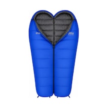 Ocean Pro -18 Cbirleştirilebilir 2 Kişilik Uyku Tulumu Mavi