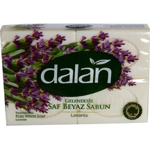 Dalan Geleneksel Saf Beyaz Sabun Lavanta 4 x 150 G