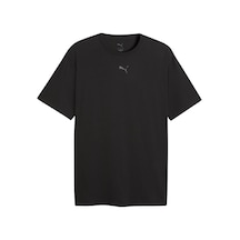 529317-01 Puma M Lead The Pack Graphıc Tee Erkek T-shirt Siyah 529317-01