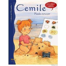 Cemile Plajda Oynuyor - Çıkartmalı Aktivite - Aline de Petingy - Kaknüs Yayınları
