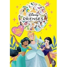 Disney Prenses Boyama Kitabı Çıkartma Bombası 100 + Harika Çıkartma