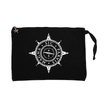 Uncharted 4 Adventure Siyah Clutch Astarlı Cüzdan / El Çantası Siyah