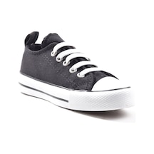 Cool Luis Siyah Kısa Unisex Çocuk Lastikli Spor Ayakkabı 001