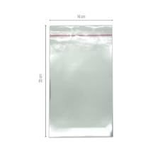 14X25 Bantlı Opp Parlak-Şeffaf Jelatin 1000 Adet
