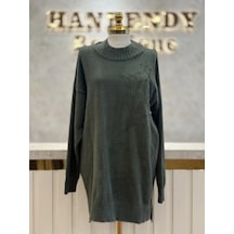 Nuss Ns-26k7004-h Haki Renk Kazak Çok Renkli