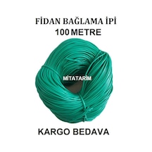 Elastik Fidan Balama İpi - 100 M - Bitki Bağlama İpi