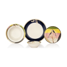 Schafer Fiesta Yemek Takımı 24 Parça Kuşlu