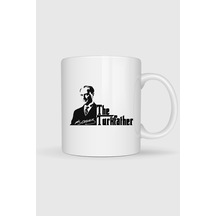 The Turkfather Mustafa Kemal Atatürk Baskılı Kupa Bardak Beyaz