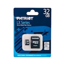 Patriot 32gb Lx Serıes Uhs-ı Adpt Microsdhc Kart Psf32gmcsdhc10