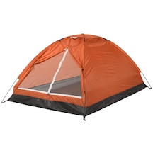 Tomshoo Kamp Çadırı 1/2 Kişi Tek Katmanlı Açık Taşınabilir Kamuflaj Seyahat Plaj Çadırları Renk: Turuncu