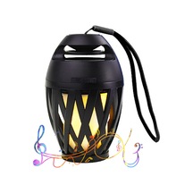 Ximistore9 "taşınabilir Bluetooth Hoparlör: Led Alev Işığı, Asma İpi Ve Güçlü Bass İle Parti Ve Seyahatler İçin"