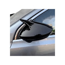 Peugeot 308 2014-2020 Uyumlu Yarasa Ayna Kapağı İthal Pianoblack Abs Plastik A+ Kalite