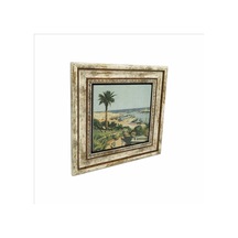 İtalya Görseli Baskılı Taş Tablo 25x25 671
