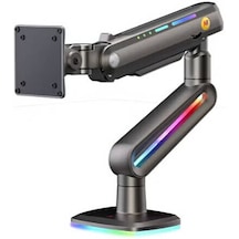 North Bayou Nb F6 Gaming 32-60 İnç Monitör Kolu 2-20 Kg Rgb Işıklı Yüksek Taşıma Kapasiteli Profesyonel Monitör Askısı