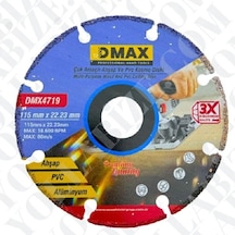 Dmax Çok Amaçlı Kesme Diski Ahşap/pvc/alüminyum 115mm X22.23 Mm Premium Quality Dmx4719