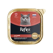Reflex Plus Pate Kuzu Etli Yetişkin Kedi Maması 85 Gr 103 Ivory